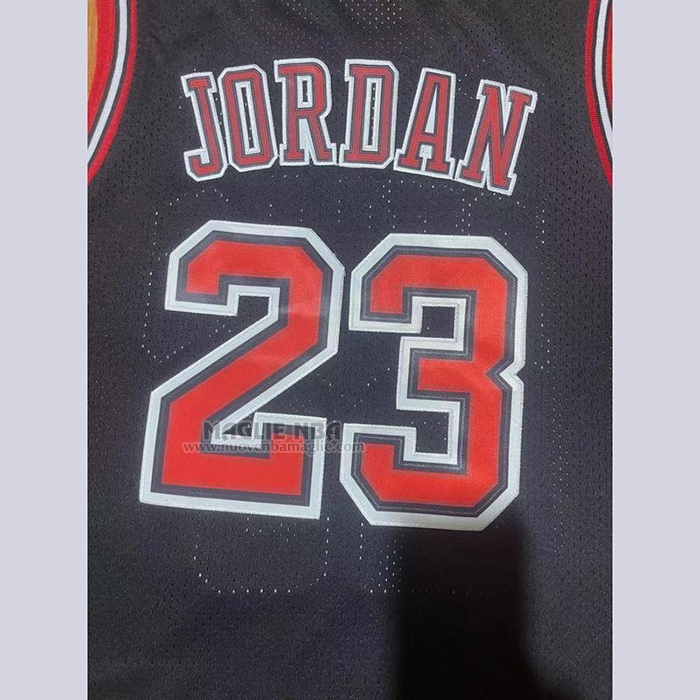 Maglia
 Michael Jordan NO 23 Chicago Bulls Mitchell & Ness 1997-98 Nero
